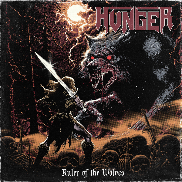Hunger - Ruler Of The Wolves (Black Vinyl LP) i gruppen VINYL / Nyheter / Metal hos Bengans Skivbutik AB (5682720)