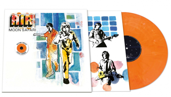 Air - Moon Safari (Ltd Edition Orange Vinyl) i gruppen VINYL / Kommende / Ambient,Pop-Rock hos Bengans Skivbutik AB (5682733)