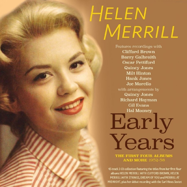 Helen Merrill - Early Years - The First Four Albums i gruppen CD / Kommende / Jazz hos Bengans Skivbutik AB (5682846)
