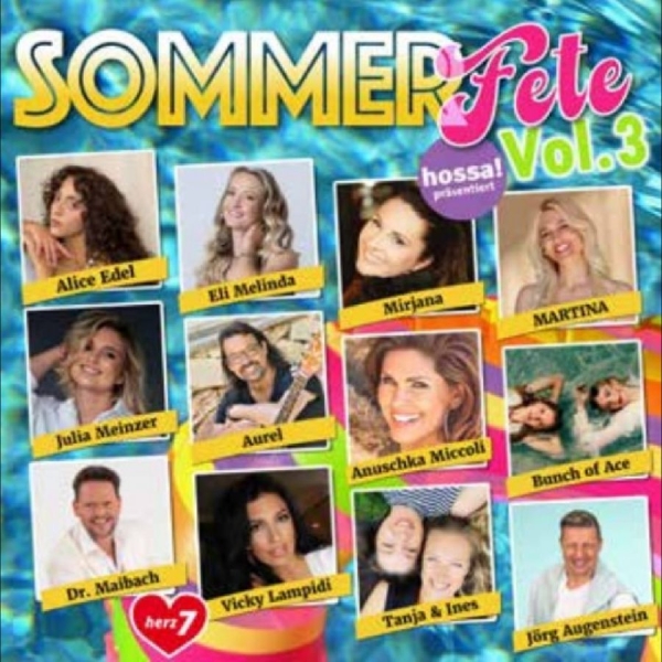 Various Artists - Sommerfete Vol. 3 i gruppen CD / Kommende / Pop-Rock hos Bengans Skivbutik AB (5682871)