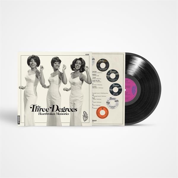 The Three Degrees - Heartbroken Memories i gruppen VINYL / Kommende / RnB-Soul hos Bengans Skivbutik AB (5682946)