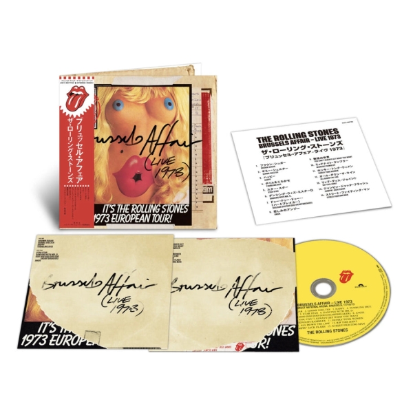 The Rolling Stones - Brussels Affair (Live 1973) (Shm-Cd) i gruppen CD / Kommende / Pop-Rock hos Bengans Skivbutik AB (5683091)