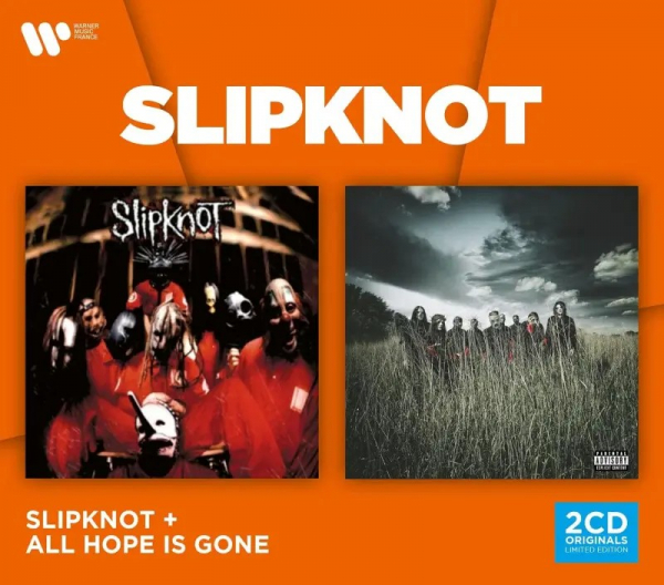 Slipknot - Slipknot / All Hope Is Gone 2CD i gruppen VI TIPSER / Fredagsutgivelser / 2026-08-21 hos Bengans Skivbutik AB (5683109)