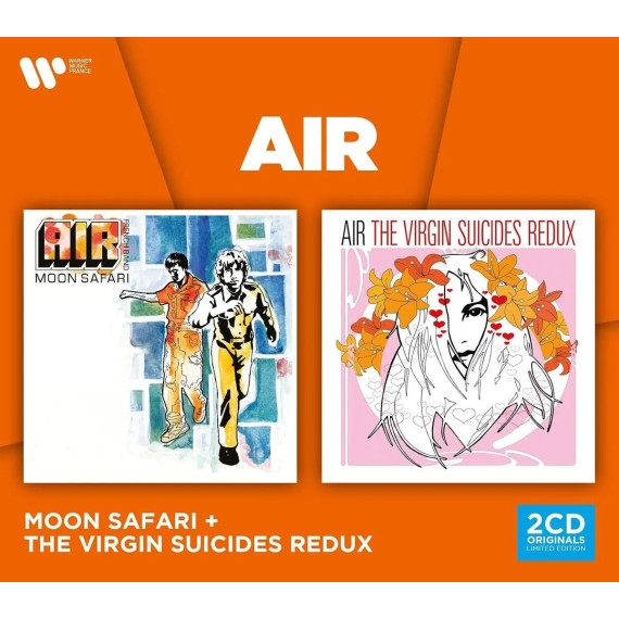 Air - Coffret 2Cd (Moon Safari & The Virgin Suicides Redux) i gruppen VI TIPSER / Fredagsutgivelser / 2026-08-21 hos Bengans Skivbutik AB (5683147)