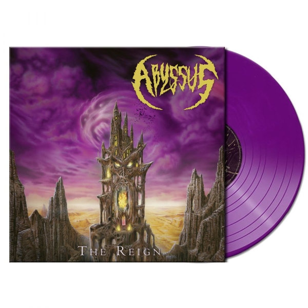 Abyssus - Reign The (Purple/Black/Clear Marbl i gruppen VINYL / Kommende / Metal hos Bengans Skivbutik AB (5683166)