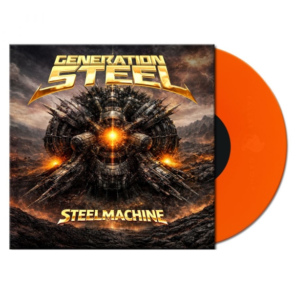 Generation Steel - Steelmachine (Orange Vinyl Lp) i gruppen VINYL / Kommende / Metal hos Bengans Skivbutik AB (5683170)