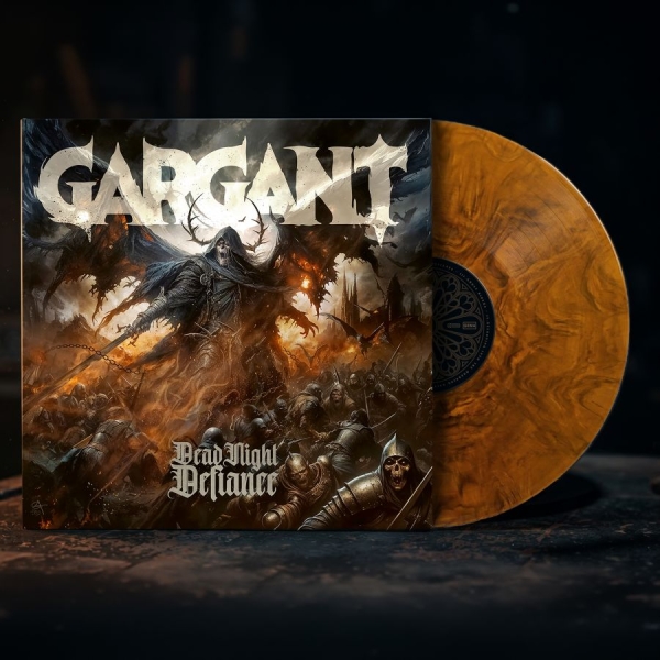 Gargant - Dead Night Defiance (Orange Marbled i gruppen VINYL / Kommende / Metal hos Bengans Skivbutik AB (5683172)