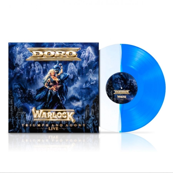 Doro - Warlocktriumph And Agony Live (Blue i gruppen VINYL / Kommende / Metal hos Bengans Skivbutik AB (5683174)