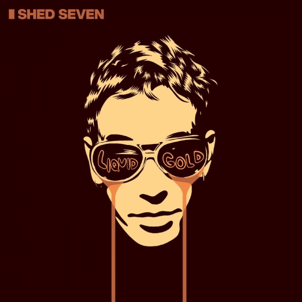 Shed Seven - Liquid Gold (Red/Black Marble Vinyl i gruppen VINYL / Kommende / Pop-Rock hos Bengans Skivbutik AB (5683199)