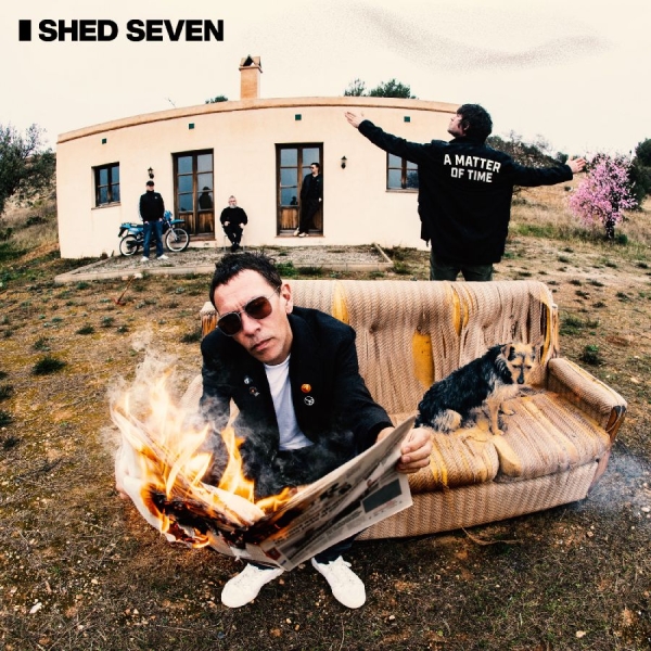 Shed Seven - A Matter Of Time (Black/Red Marble i gruppen VINYL / Kommende / Pop-Rock hos Bengans Skivbutik AB (5683200)
