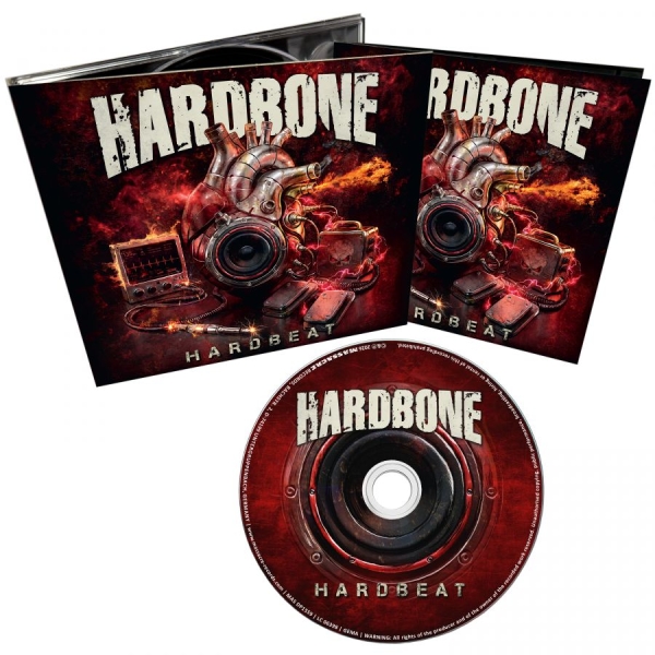 Hardbone - Hardbeat (Digipack) i gruppen CD / Kommende / Metal hos Bengans Skivbutik AB (5683226)