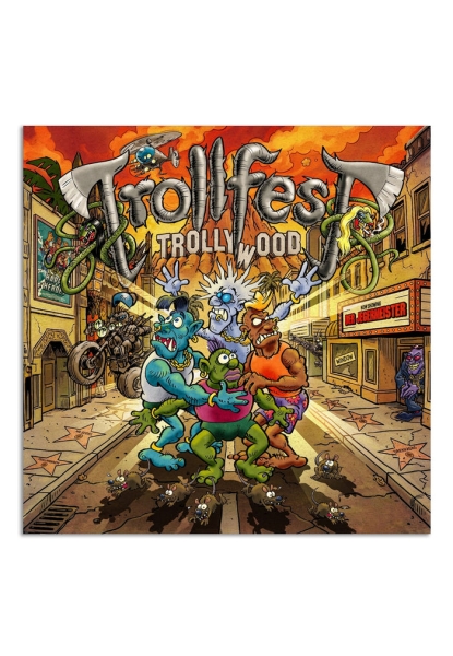 Trollfest - Trollywood (Digipak) i gruppen CD / Kommende / Metal hos Bengans Skivbutik AB (5683237)