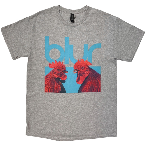 Blur - Hens Teeth Uni Grey T-Shirt i gruppen MERCHANDISE / T-shirt / Nyheter / Pop-Rock hos Bengans Skivbutik AB (5683366r)