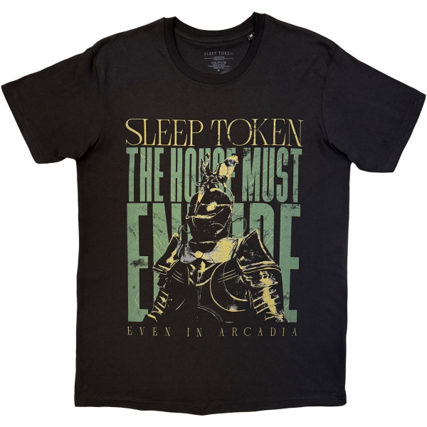 Sleep Token - Sleeptoken The House Must Endure Stacked Uni Bl T-Shirt i gruppen MERCHANDISE / T-shirt / Nyheter / Metal hos Bengans Skivbutik AB (5683372r)