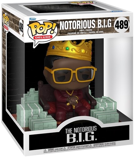 The Notorious B.I.G. - Funko Pop! Deluxe: The Notorious B.I.G. i gruppen MERCHANDISE / Merch / Hip Hop-Rap hos Bengans Skivbutik AB (5683374)