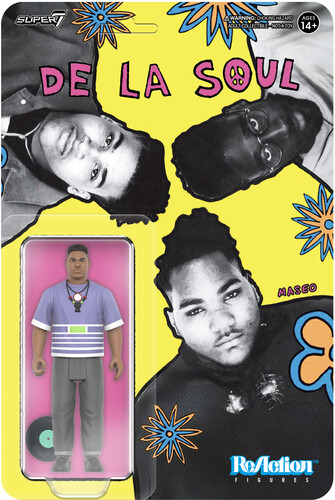 De La Soul  - Reaction Figures Wv1 - Vincent Maseo Mason (Me, Myself & I) i gruppen MERCHANDISE / Merch / Hip Hop-Rap hos Bengans Skivbutik AB (5683377)