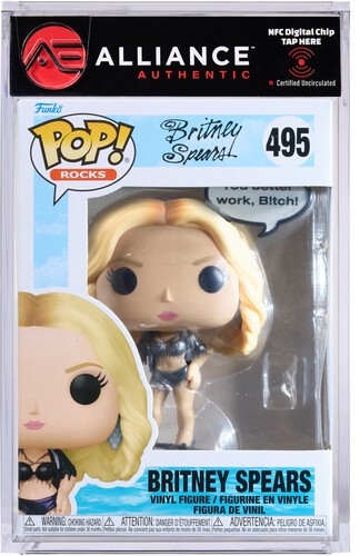 Britney Spears - Funko Pop! Sayings: You Better Work i gruppen MERCHANDISE / Merch / Pop-Rock hos Bengans Skivbutik AB (5683379)