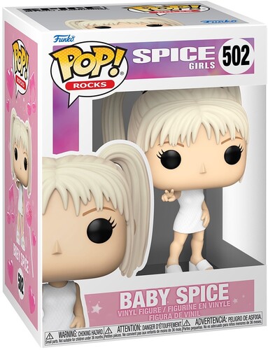 Spice Girls - Funko Pop! Rocks: Spice Girls - Baby Spice (Wannabe) i gruppen MERCHANDISE / Merch / Pop-Rock hos Bengans Skivbutik AB (5683391)