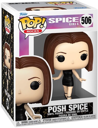 Spice Girls - Funko Pop! Rocks: Spice Girls - Posh Spice (Wannabe) i gruppen MERCHANDISE / Merch / Pop-Rock hos Bengans Skivbutik AB (5683393)
