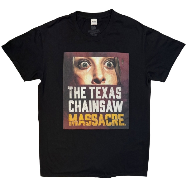 Texas Chainsaw Massacre - Eyes Uni Bl T-Shirt i gruppen MERCHANDISE / T-shirt / Soundtrack hos Bengans Skivbutik AB (5683524r)