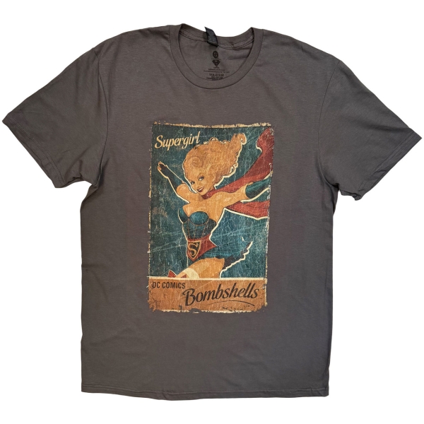 Supergirl The Movie - Bombshell Uni Char T-Shirt i gruppen MERCHANDISE / T-shirt / Soundtrack hos Bengans Skivbutik AB (5683533r)