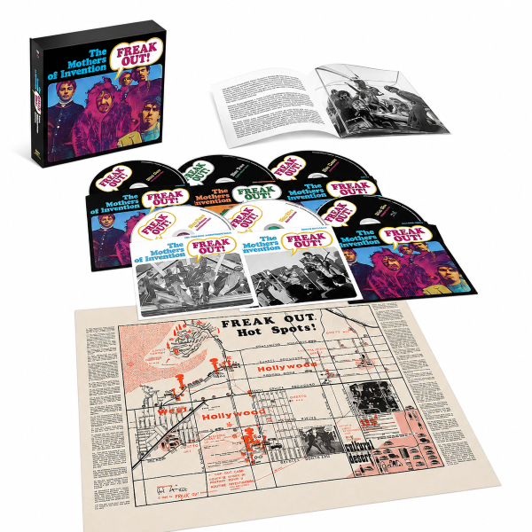 Frank Zappa & The Mothers Of Invention - Freak Out! (5CD+BD 60th Anniversary Super Deluxe edition) i gruppen Musikk / Blu-Ray+CD / Kommende / Pop-Rock hos Bengans Skivbutik AB (5683596)