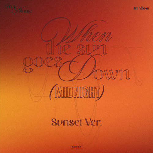 In A Minute - When The Sun Goes Down : Midnight (Sunset Ver.) i gruppen CD / Kommende / K-Pop hos Bengans Skivbutik AB (5683600)