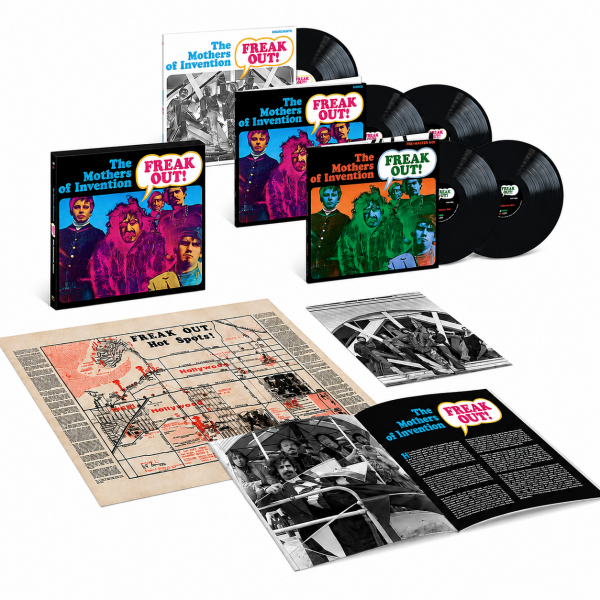 Frank Zappa & The Mothers Of Invention - Freak Out! (5Lp 60Th Anniversary Box Set Edition) i gruppen VINYL / Kommende / Pop-Rock hos Bengans Skivbutik AB (5683613)