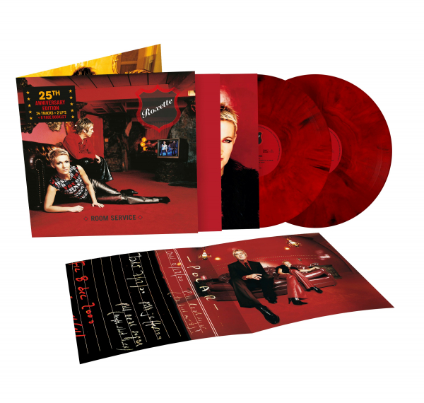 Roxette - Room Service (25Th Anniversary Edition, Red & Black Marbled 2Lp) i gruppen VINYL / Kommende / Pop-Rock hos Bengans Skivbutik AB (5683616)