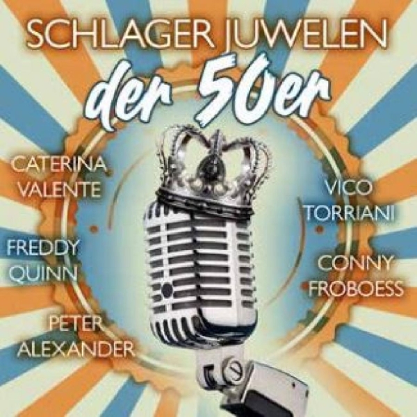 Various Artists - Schlager Juwelen Der 50Er Jahre i gruppen CD / Pop-Rock hos Bengans Skivbutik AB (5684235)