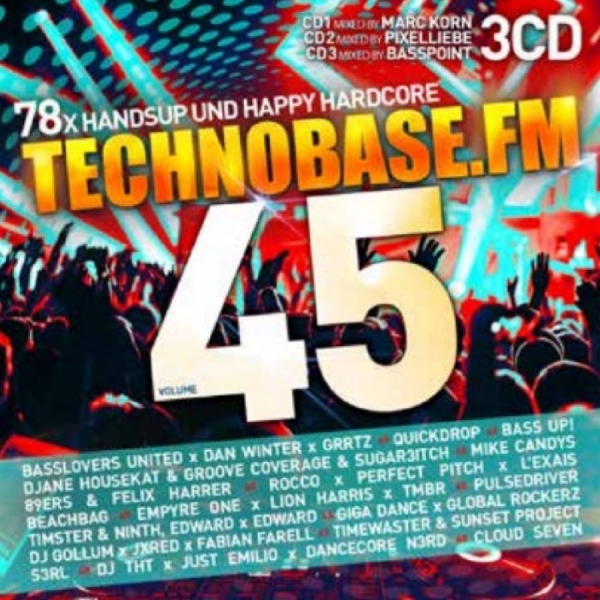 Various Artists - Technobase.Fm Vol. 45 i gruppen CD / Toppselgere hos Bengans Skivbutik AB (5684248)