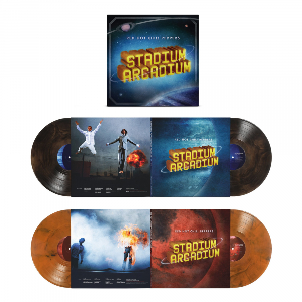 Red Hot Chili Peppers - Stadium Arcadium (Brown Smoke & Orange Smoke 4Lp Indie Exclusive) i gruppen VINYL / Kommende / Pop-Rock hos Bengans Skivbutik AB (5684490)