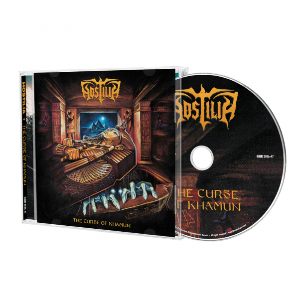 Hostilia - The Curse Of Khamun (CD) i gruppen CD / Kommende / Metal hos Bengans Skivbutik AB (5684495)