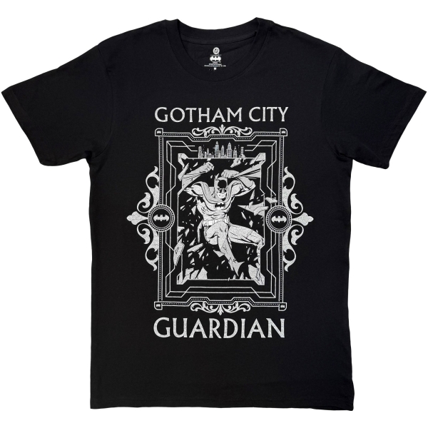 Batman - Gotham City Guardian Uni Bl T-Shirt i gruppen MERCH / Klær / T-skjorter hos Bengans Skivbutik AB (5685402r)