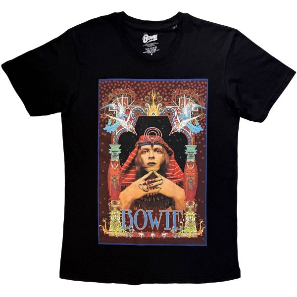 David Bowie - Egyptian Uni Bl T-Shirt i gruppen MERCH / Klær / T-skjorter hos Bengans Skivbutik AB (5685416r)