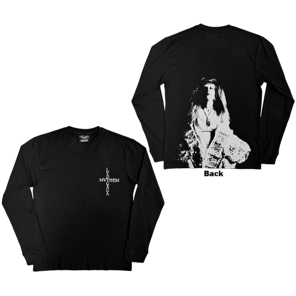 Lady Gaga - Mayhem Uni Bl Longsleeve i gruppen MERCH / Klær / Langermede gensere & drakter hos Bengans Skivbutik AB (5685436r)