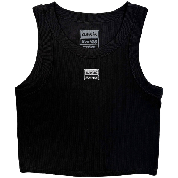Oasis - Live '25 Embroidered Uni Bl Vest i gruppen MERCH / Klær / T-skjorter hos Bengans Skivbutik AB (5685497r)