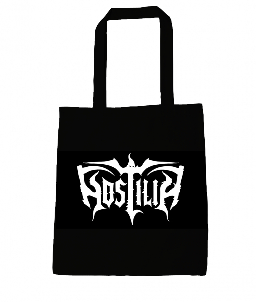 Hostilia - Hostilia Logo Tote Bag i gruppen MERCHANDISE / Merch / Metal hos Bengans Skivbutik AB (5685548)