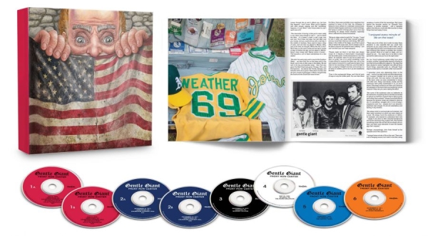 Gentle Giant - Front Row Center (8 Cd Hardcover Bo i gruppen CD / Kommende / Pop-Rock hos Bengans Skivbutik AB (5685607)