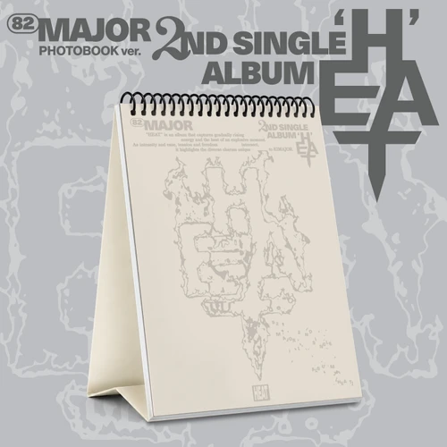 82Major - Heat (Photobook Ver.) i gruppen CD / Kommende / K-Pop hos Bengans Skivbutik AB (5685610)