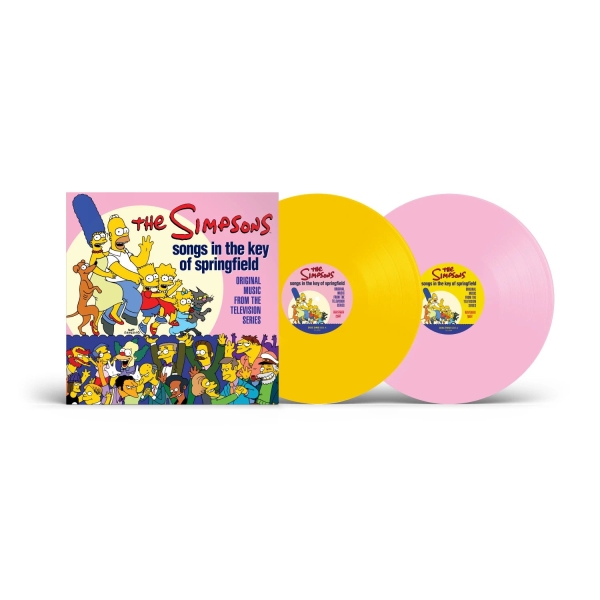 The Simpsons - Songs In The Key Of Springfield i gruppen VINYL / Kommende / Film-Musikkkal hos Bengans Skivbutik AB (5685639)