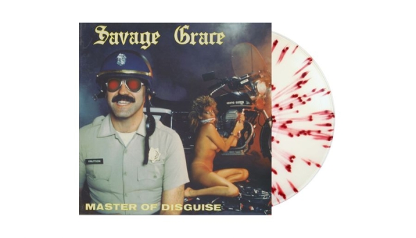 Savage Grace - Master Of Disguise (Clear Splatter i gruppen VINYL / Kommende / Metal hos Bengans Skivbutik AB (5685657)