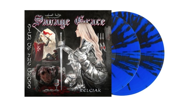 Savage Grace - Sign Of The Cross (2 Lp Blue Splatt i gruppen VINYL / Kommende / Metal hos Bengans Skivbutik AB (5685659)