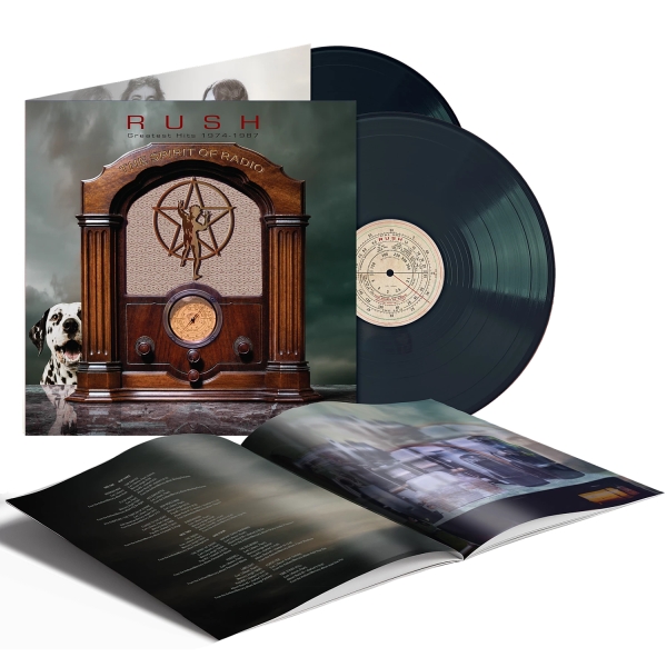 Rush - The Spirit Of Radio: Greatest Hits 1974-1987 (Black 2LP) i gruppen VINYL / Kommende / Best Of,Pop-Rock hos Bengans Skivbutik AB (5685669)