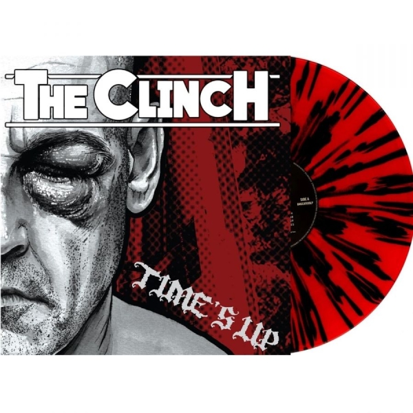 Clinch The - Times's Up (Red W/ Black Splatter V i gruppen VINYL / Kommende / Pop-Rock hos Bengans Skivbutik AB (5685677)