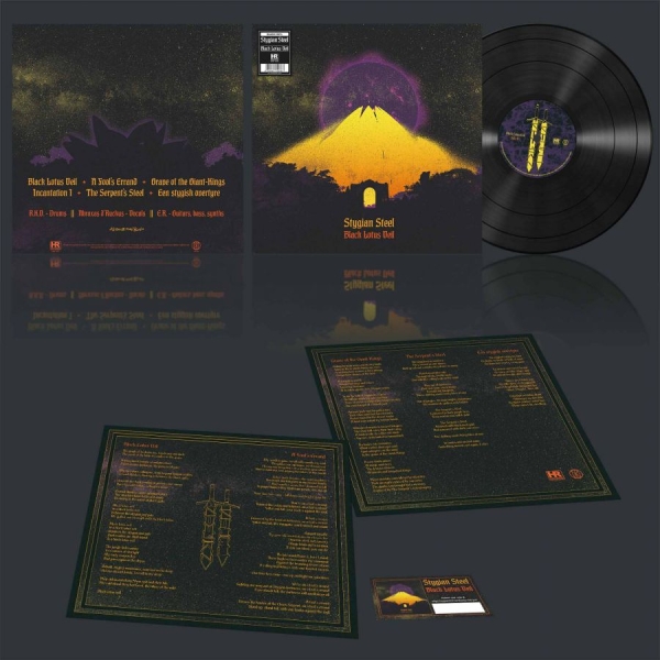 Stygian Steel - Black Lotus Veil (Black Vinyl Lp) i gruppen VINYL / Kommende / Metal hos Bengans Skivbutik AB (5685826)