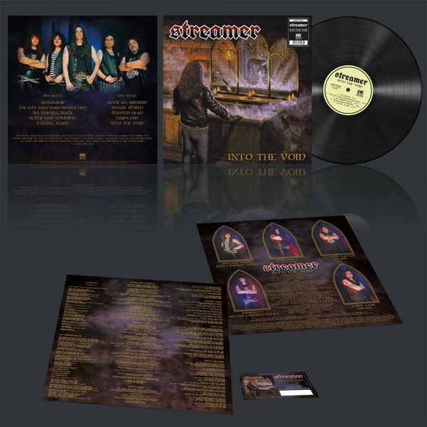 Streamer - Into The Void (Black Vinyl Lp) i gruppen VINYL / Kommende / Metal hos Bengans Skivbutik AB (5685831)