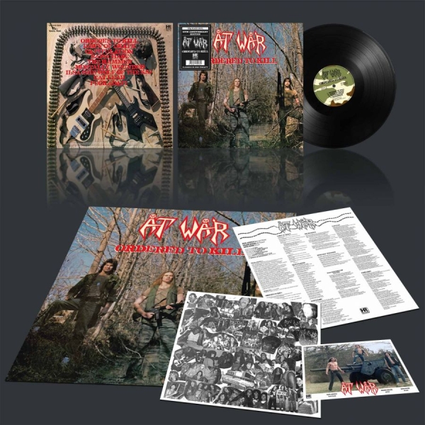 At War - Ordered To Kill (Black Vinyl Lp) i gruppen VINYL / Kommende / Metal hos Bengans Skivbutik AB (5685833)