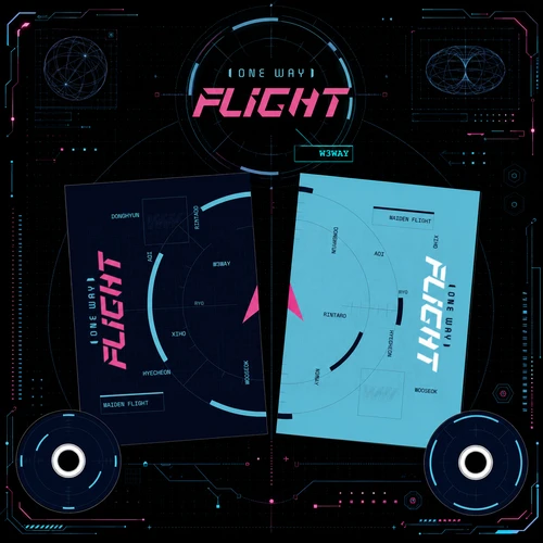 W3Way - One Way Flight (Random Ver.) i gruppen CD / Kommende / K-Pop hos Bengans Skivbutik AB (5685871)