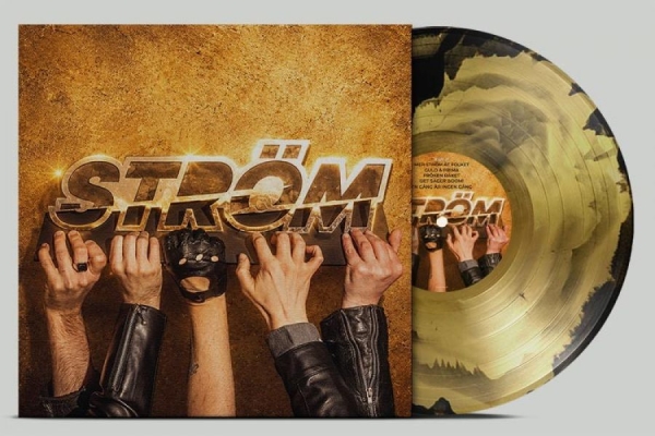 Ström - Mer Ström Åt Folket (Black / Gold S i gruppen VINYL / Kommende / Metal hos Bengans Skivbutik AB (5685903)